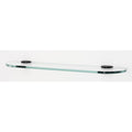 24 inch Glass Shelf with Brackets Bronze O91846