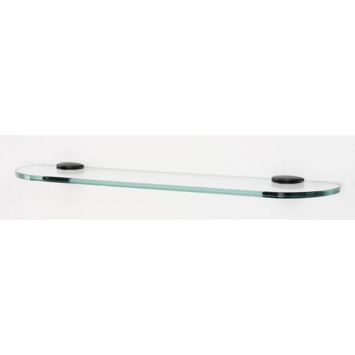 24 inch Glass Shelf with Brackets Bronze O91846
