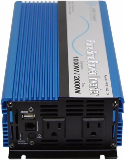 1000 Watt Pure Sine DC to AC Power Inverter with USB Port O862