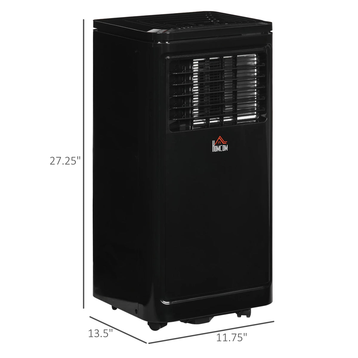 8,000 BTU Portable Air Conditioner Evaporative Cooler, Black P904