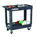 Black 2-Shelf Utility Cart J7787