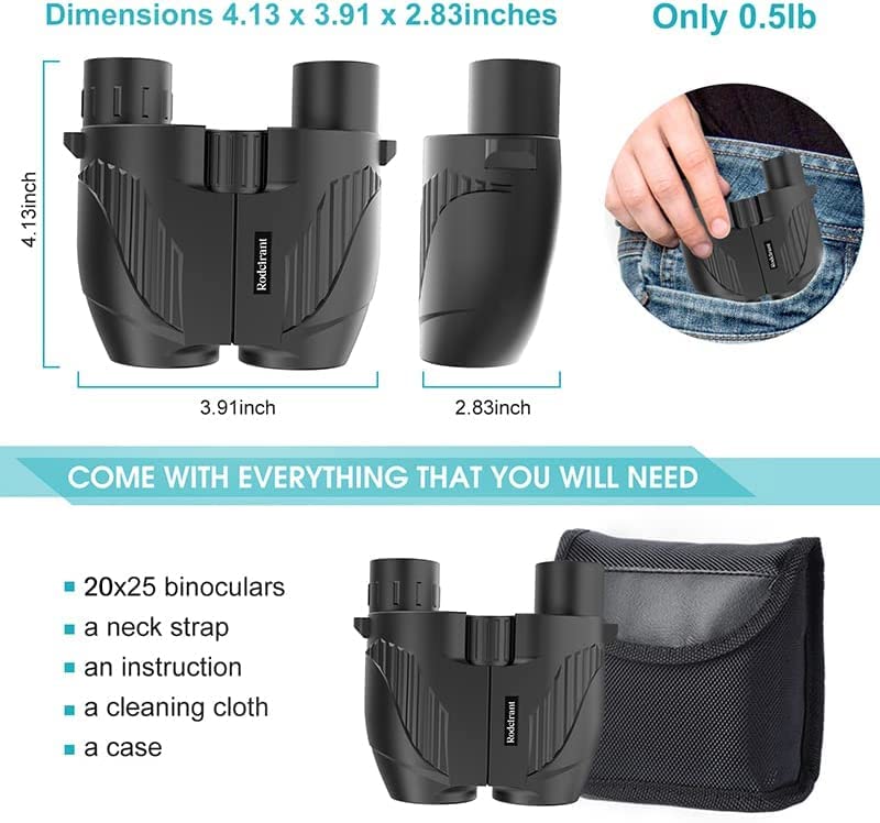 20x25 Compact Binoculars W565