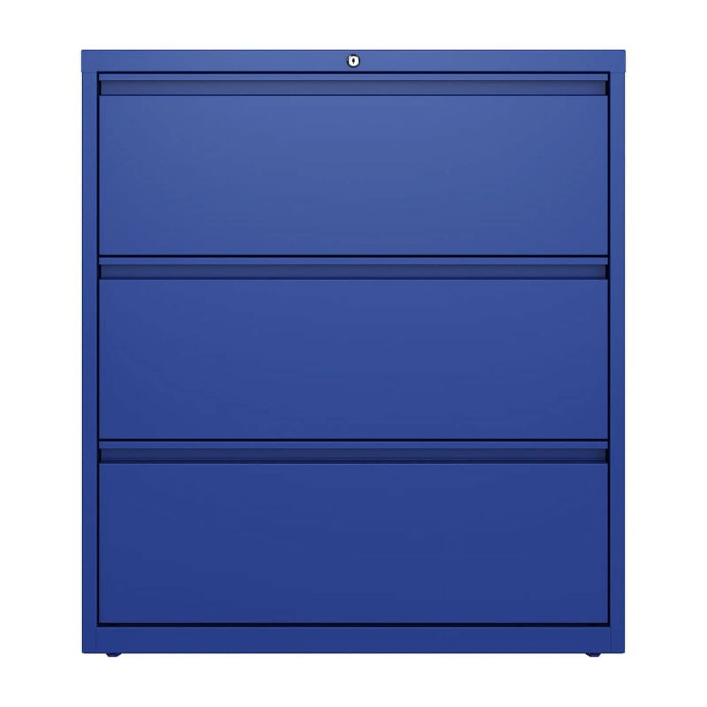 36" Metal Lateral File Cabinet with 3 Drawers E6855