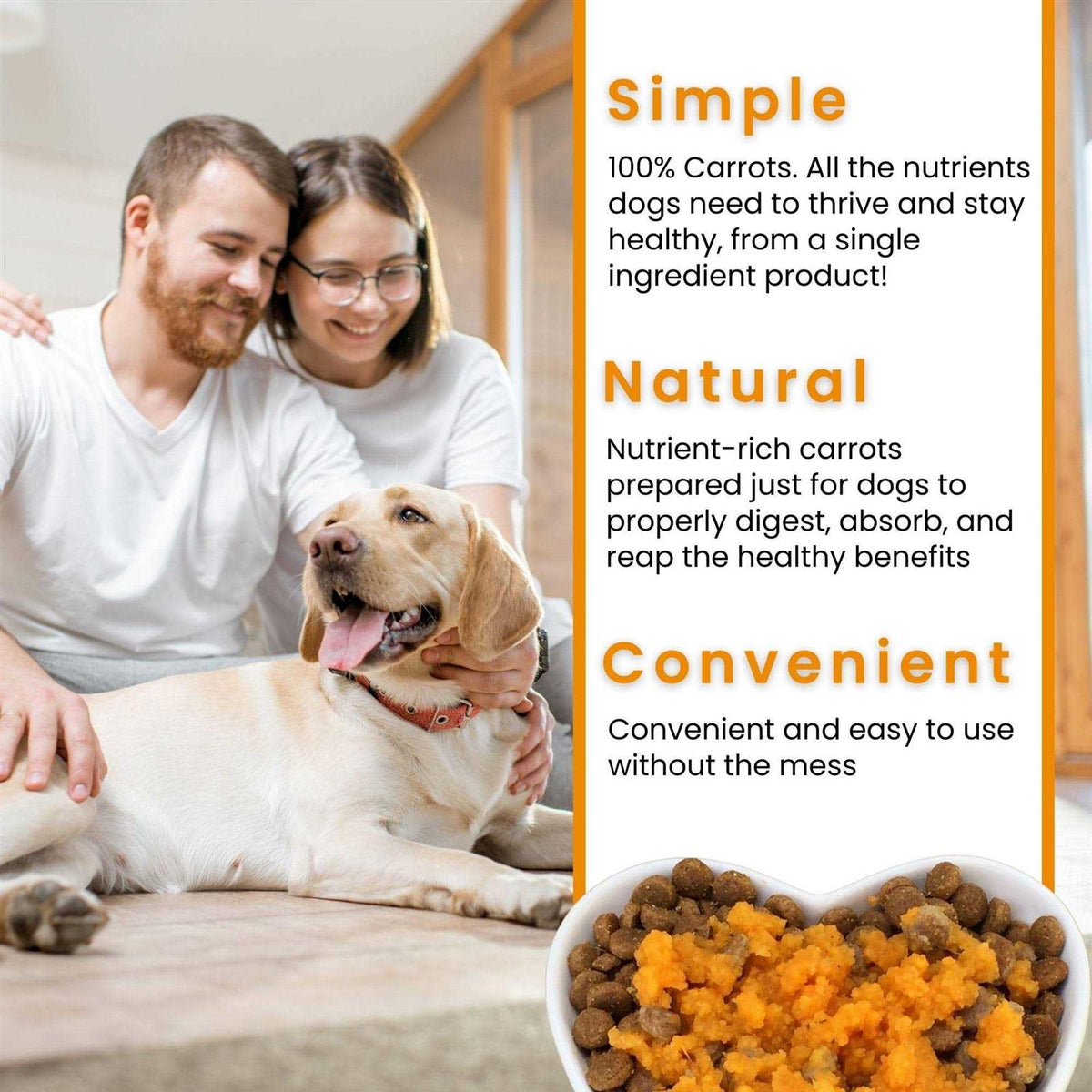Carrots for Dogs Fiber Pet Supplies Q9775