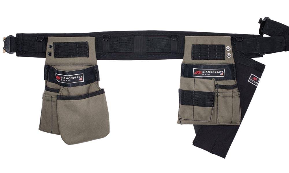 Trim Carpenter Tool Belt, Ranger Green, Medium S43863