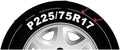 Black Steel Wheel 17 Inch 5 Lug V37820