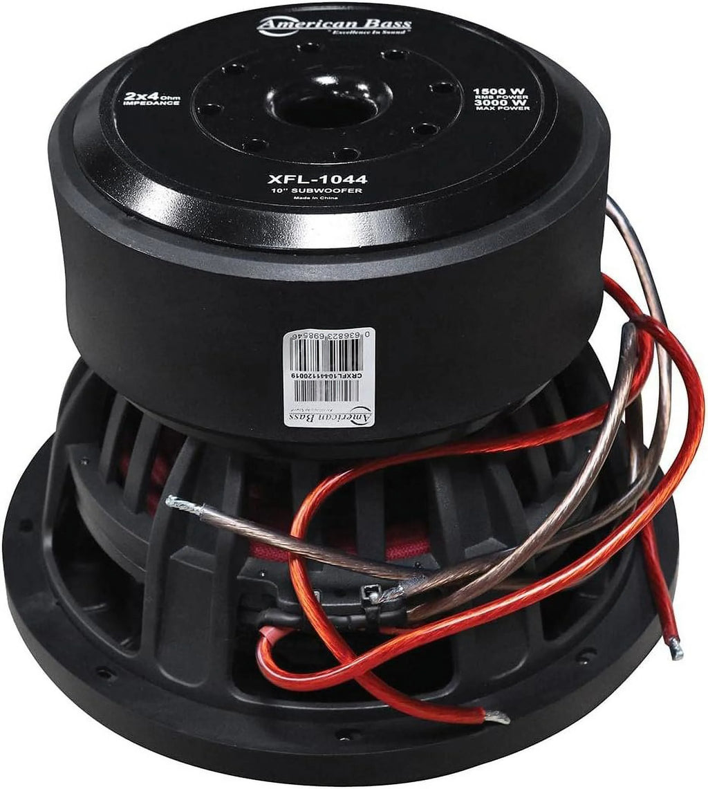 10 Inch Dual 4 Ohm Subwoofer H142