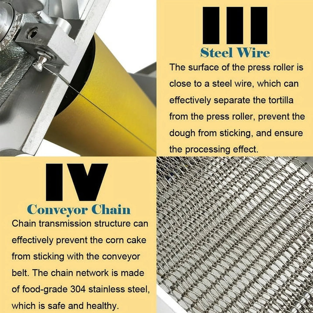 5.9" Commercial Electric Tortilla Maker Machine R30654