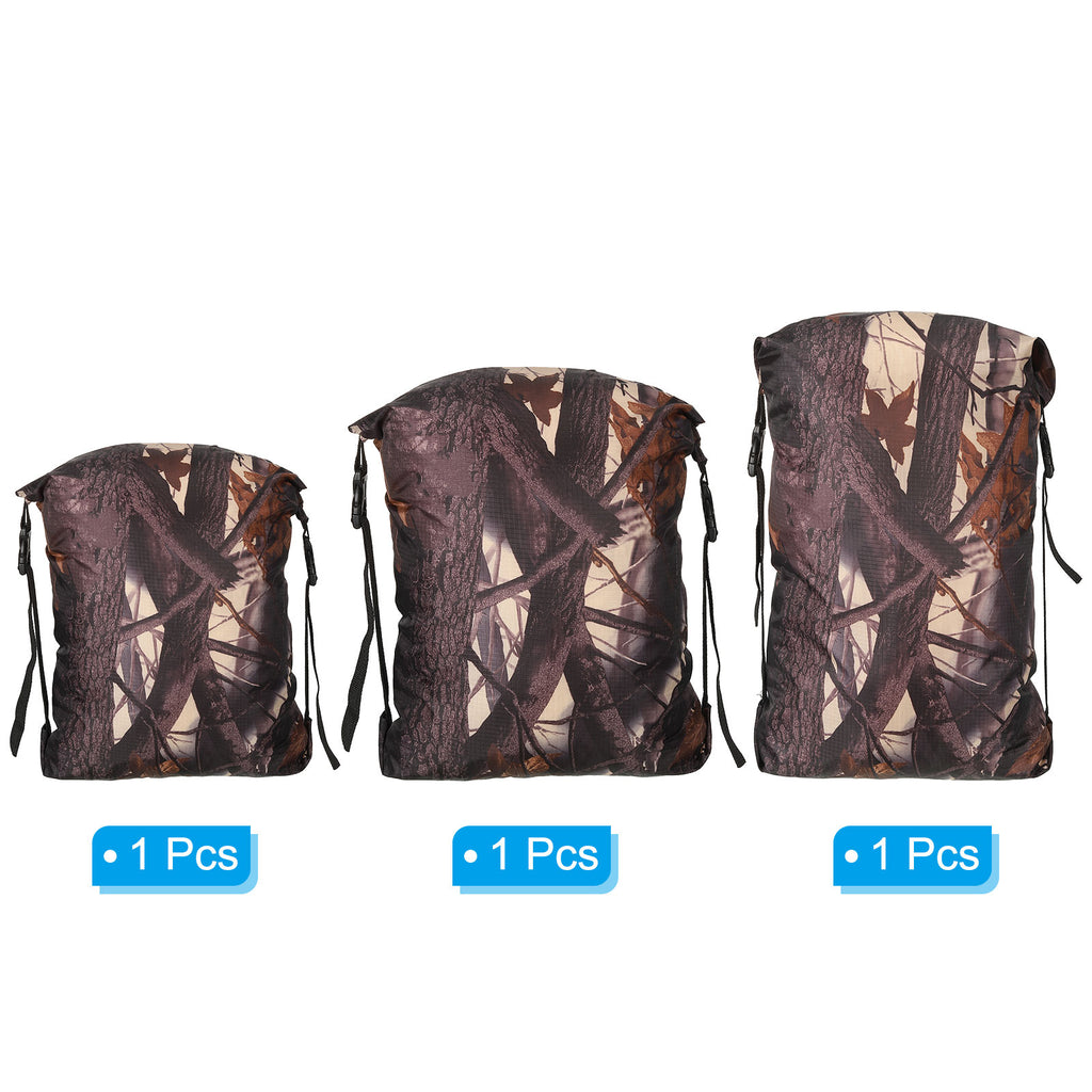Camouflage Compression Stuff Sack 3 Pack Z9663