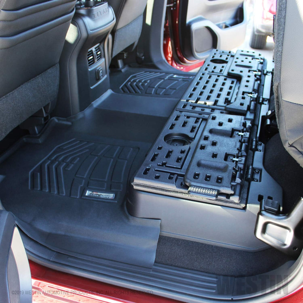 Black 2nd Row Floor Liner for Nissan Titan 2016-2018 W939217