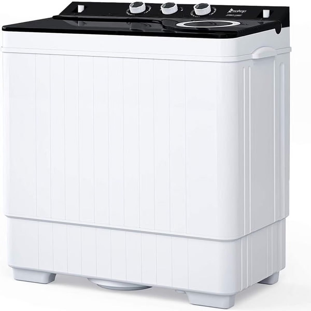 Semi-automatic Twin Tub Washing Machine, White & Black Z2679