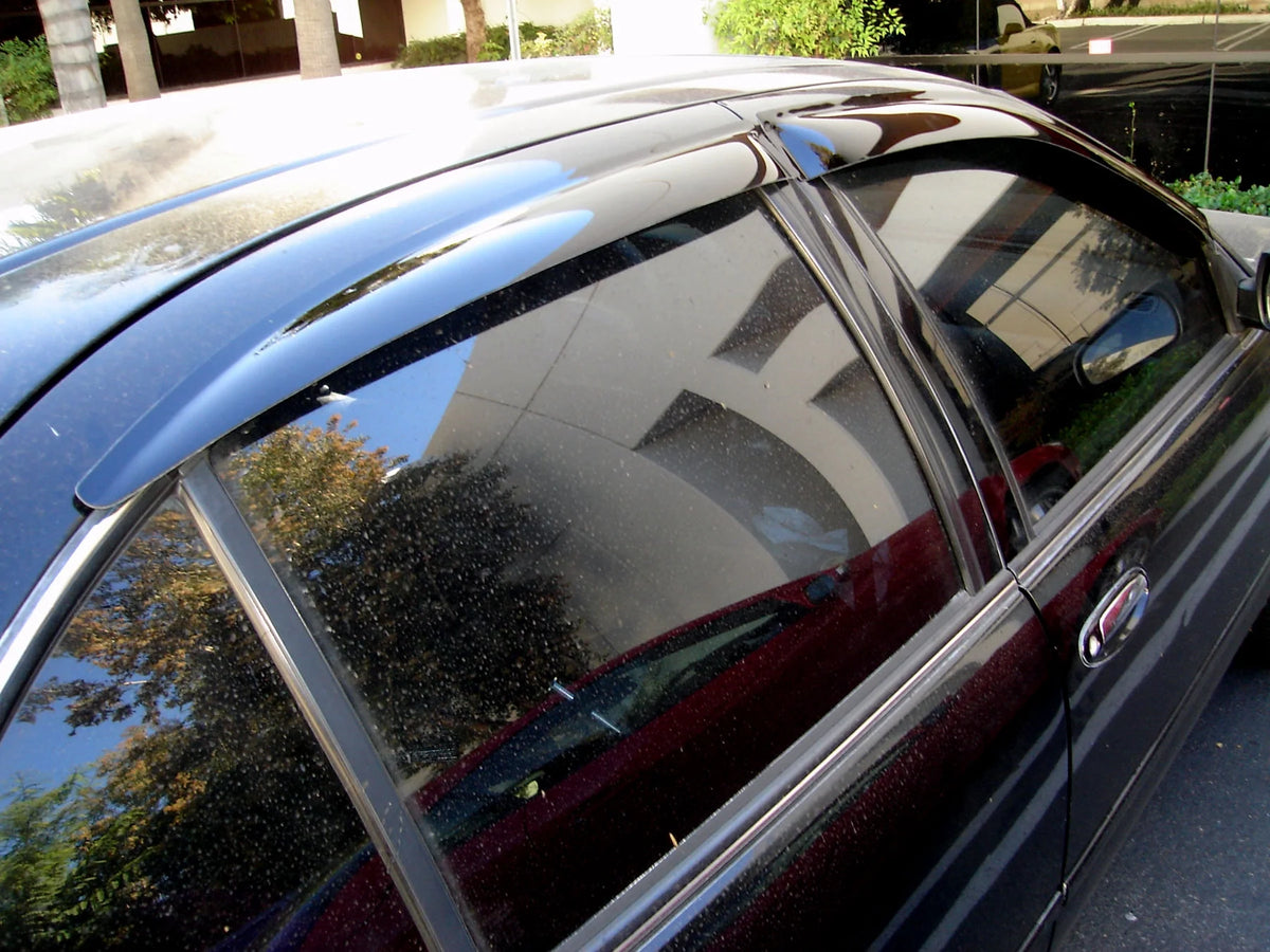 Outside Mount Window Visor Deflector and Sunroof 5 Pcs Set Z692