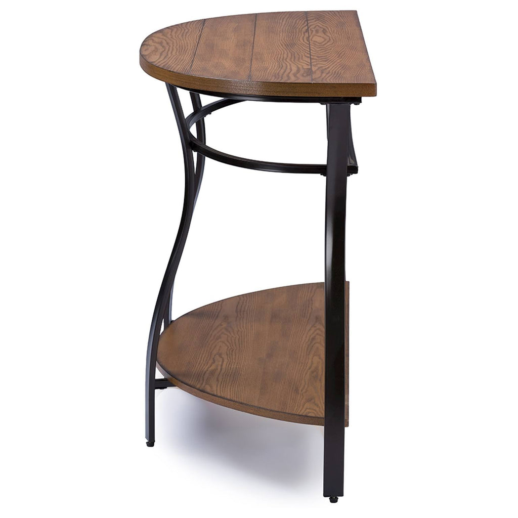 Wood and Metal Console Table J925