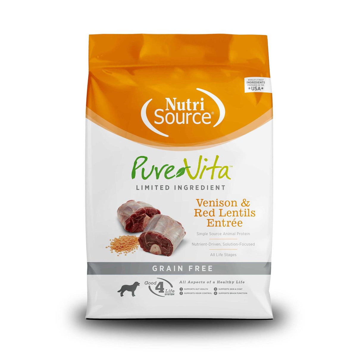 Grain Free Venison Red Lentils Dog Food O56657