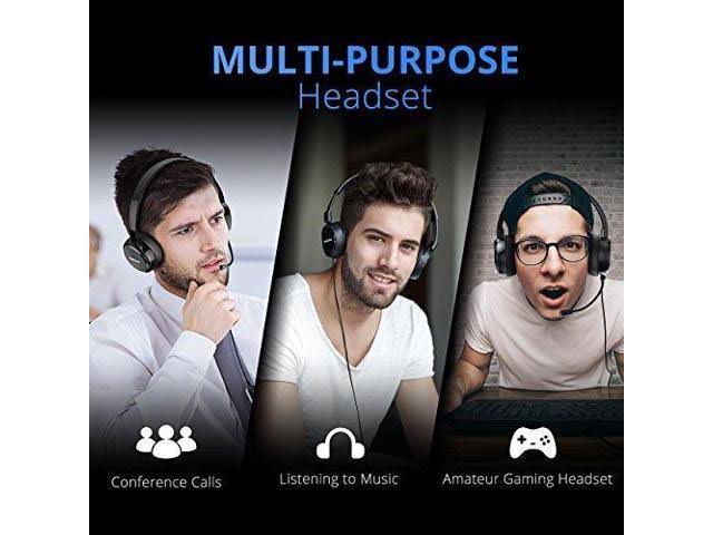 USB Computer Headset with Microphone Noise Cancelling Y514