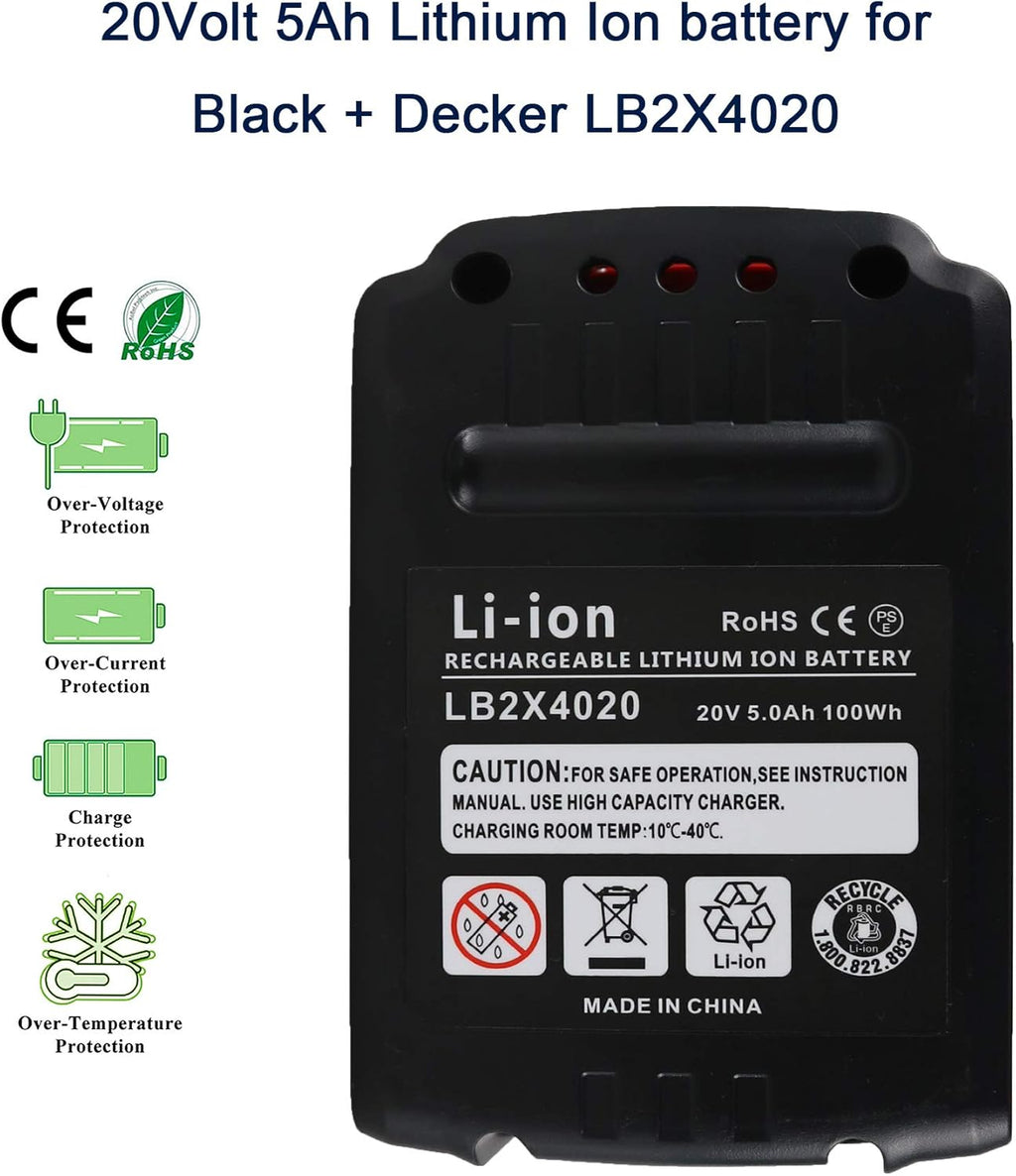 20V Lithium Battery Charger Pack of 2 I23900