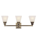 Antique Brass 3-Light Bath Light G307