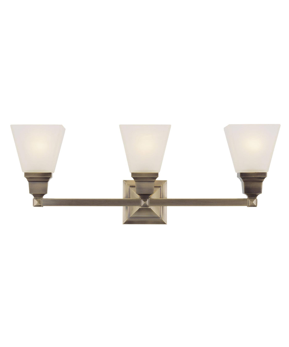 Antique Brass 3-Light Bath Light G307