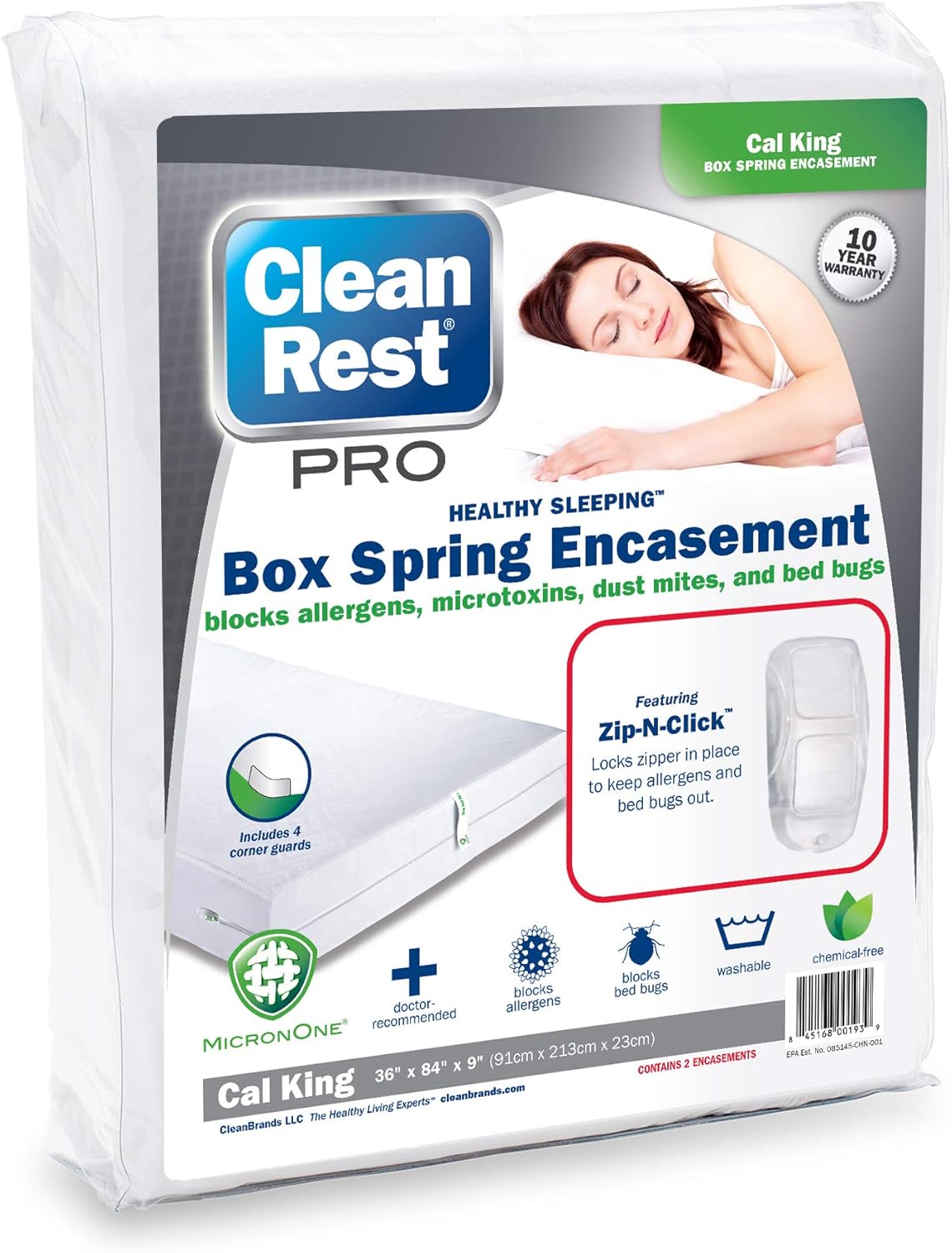 Zippered Box Spring Encasement Queen Y6602