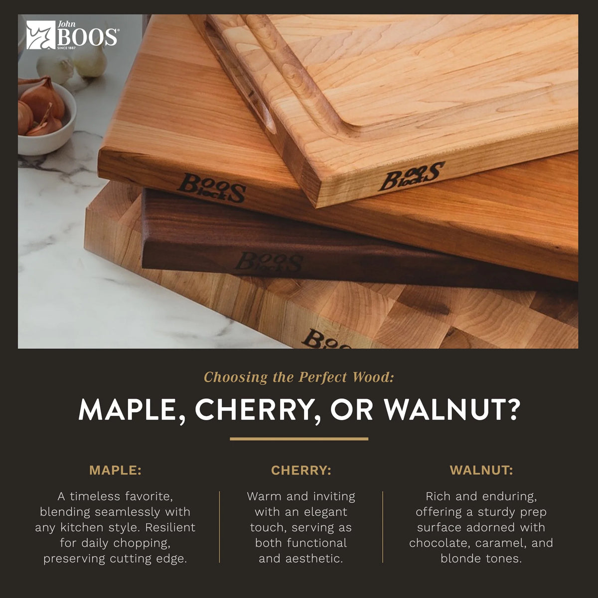 Medium Maple Wood Cutting Board 24” x 24” T472