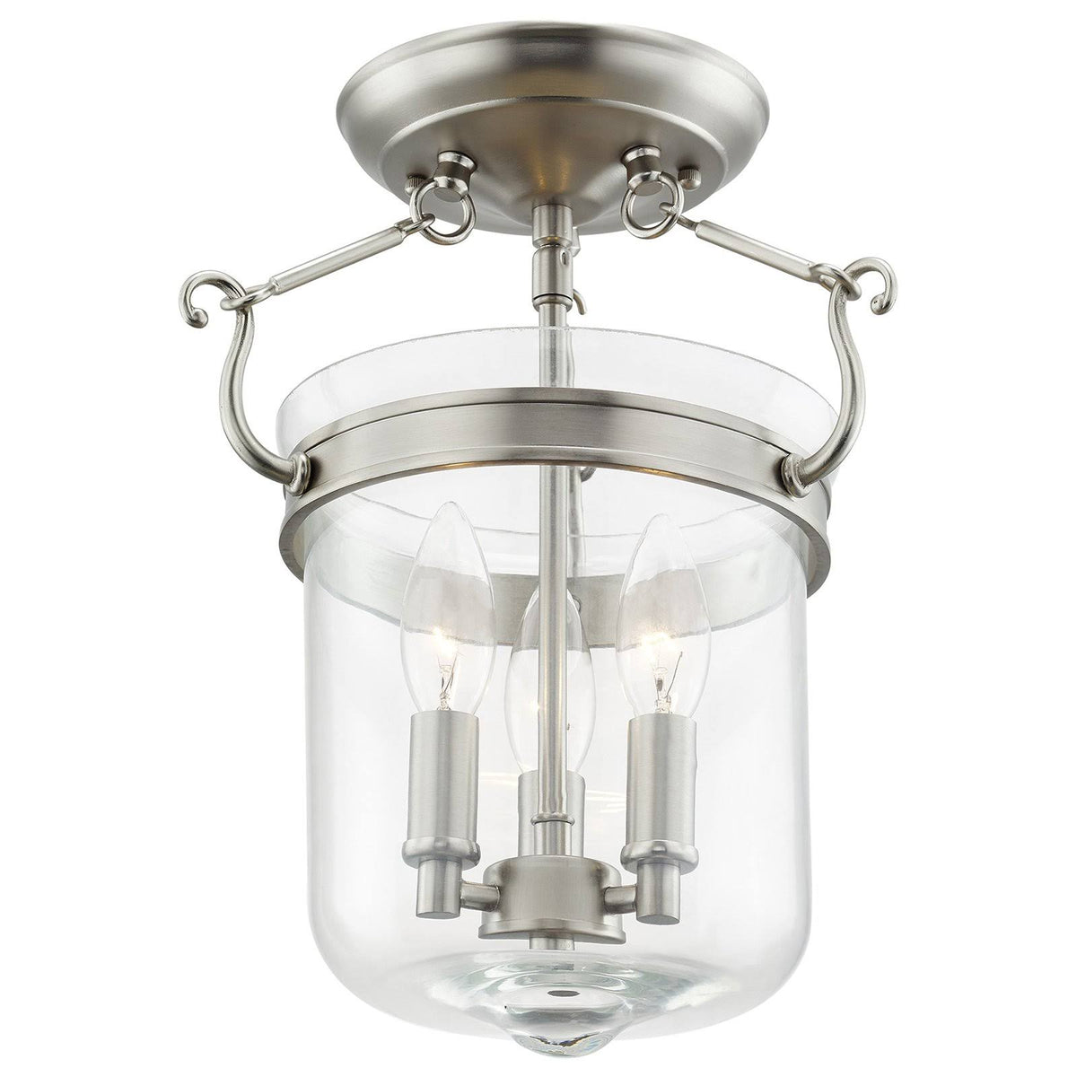 Bronze 3 Light Ceiling Mount T13693