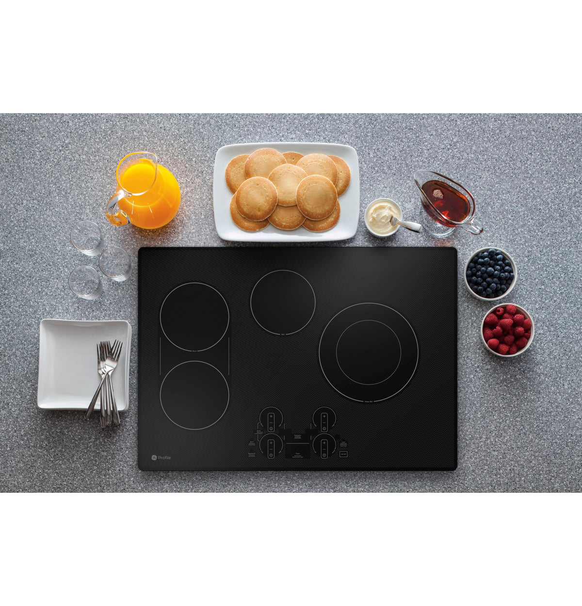 Black Electric Cooktops F30634
